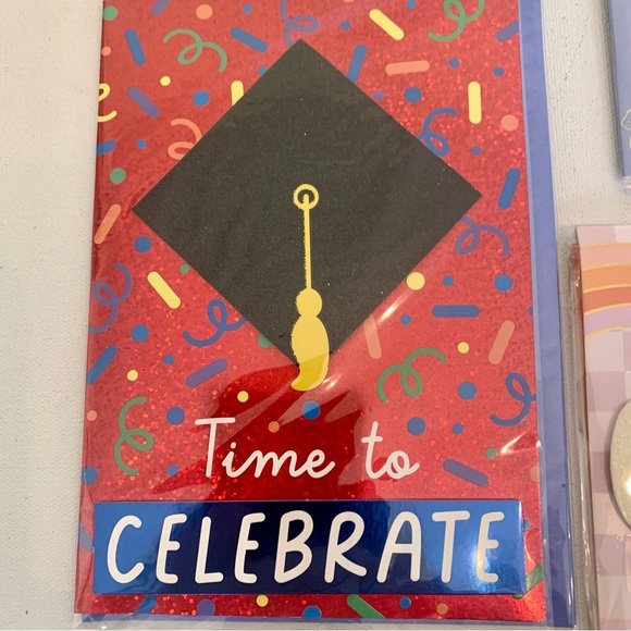 Lot of 6 Graduation Greeting Cards Set Celebration Grads Graduates Variety Pack - Picture 3 of 16